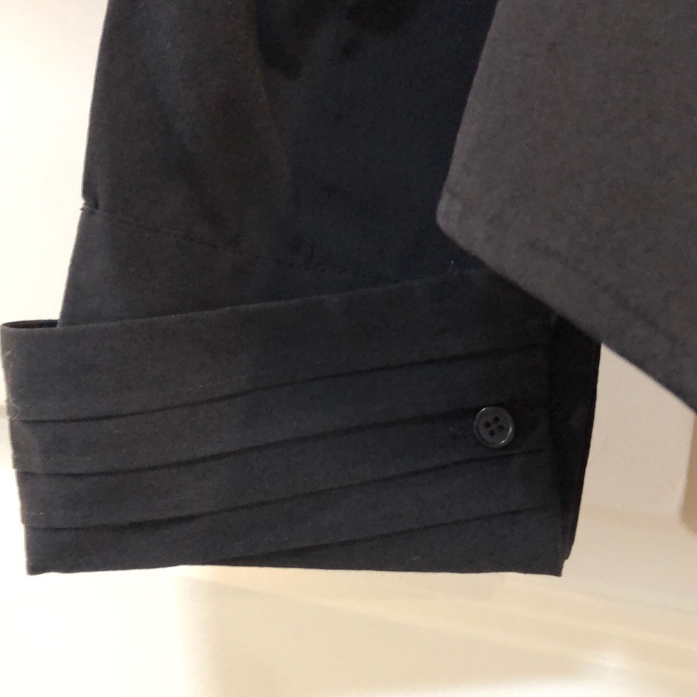 Stretch button down top - Picture 6 of 7